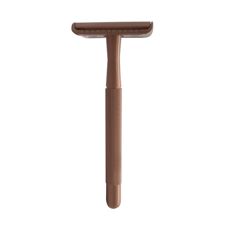 Razor de sécurité à double bord rose